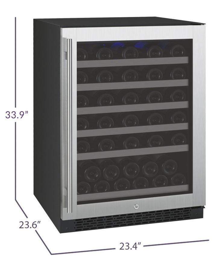Allavino Wine & Beverage Centers FlexCount Series 56 Bottle Single Zone Wine Storage Unit - VSWR56-1SR20 Allavino Wine & Beverage Centers FlexCount Series 56 Bottle Single Zone Wine Storage Unit - VSWR56-1SR20