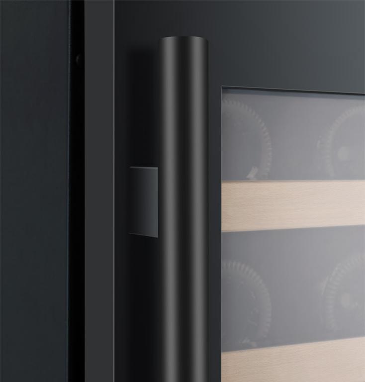 Allavino Wine & Beverage Centers Left Hiege FlexCount Series 56 Bottle Single Zone Wine Cellar with Black Doors - VSWR56-1BL20 Allavino Wine & Beverage Centers Left Hiege FlexCount Series 56 Bottle Single Zone Wine Cellar with Black Doors - VSWR56-1BL20
