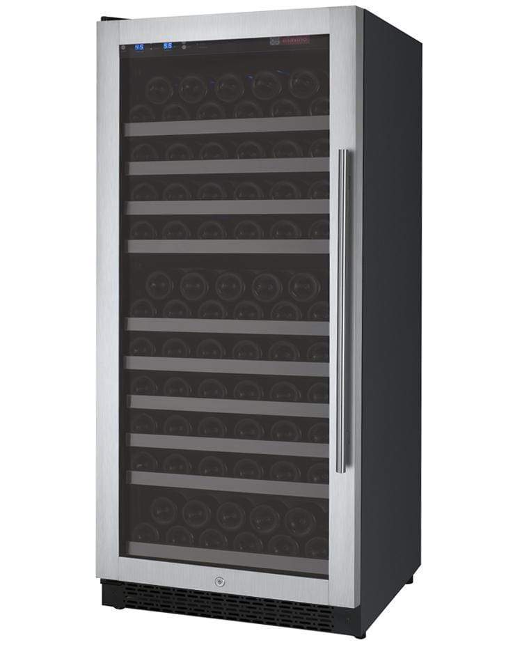 Allavino Wine & Beverage Centers Left Hinge FlexCount Series 128 Bottle Single Zone Wine Refrigerator - VSWR128-1SL20 Allavino Wine & Beverage Centers Left Hinge FlexCount Series 128 Bottle Single Zone Wine Refrigerator - VSWR128-1SL20