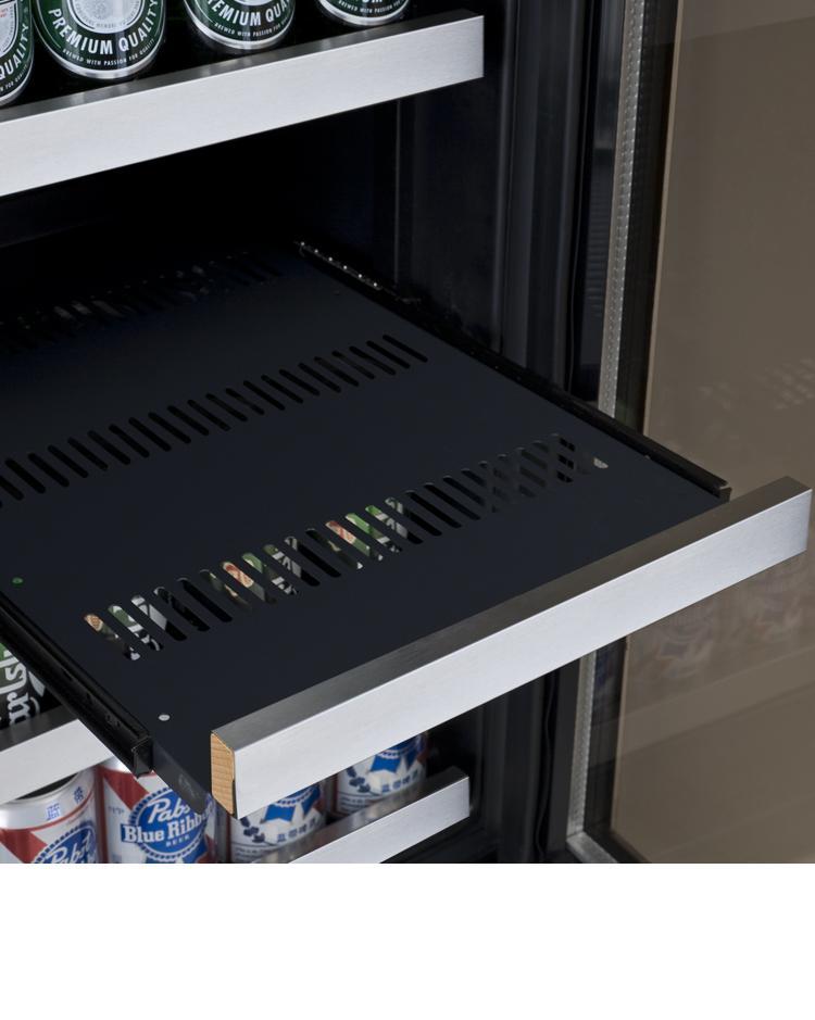 Allavino Wine & Beverage Centers Left Hinge FlexCount Series 15" Wide Beverage Center - Stainless Steel Door - VSBC15-SL20 Allavino Wine & Beverage Centers Left Hinge FlexCount Series 15" Wide Beverage Center - Stainless Steel Door - VSBC15-SL20