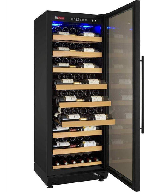 Allavino Wine & Beverage Centers Vite Series 115 Bottle Single-Zone Wine Refrigerator - Stainless Door - YHWR115-1SR20