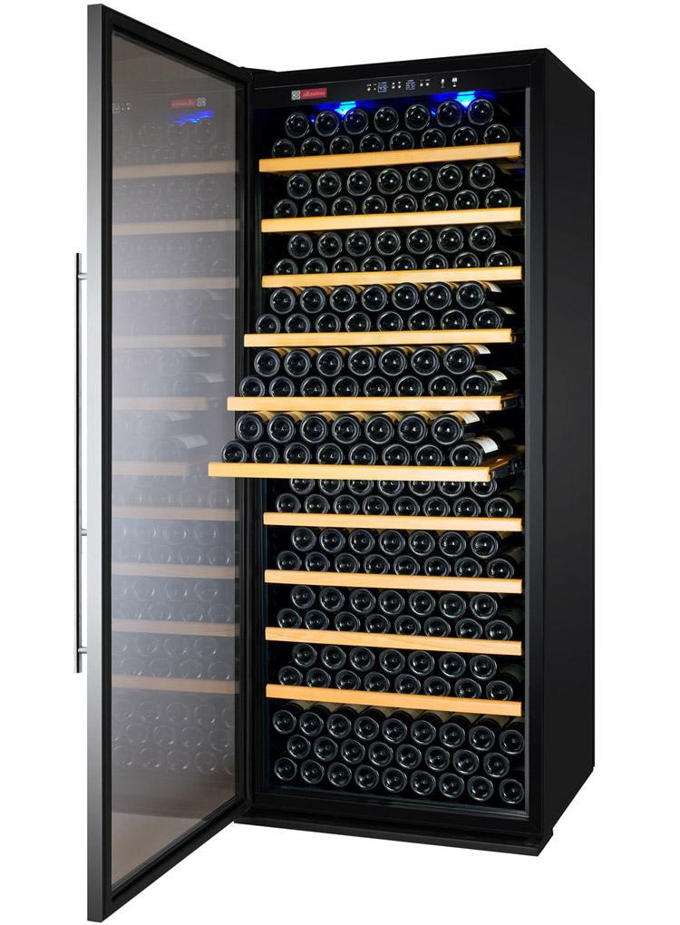 Allavino Wine & Beverage Centers Vite Series 305 Bottle Single-Zone Wine Refrigerator - Stainless Steel Door with Left Hinge - YHWR305-1SL20 Allavino Wine & Beverage Centers Vite Series 305 Bottle Single-Zone Wine Refrigerator - Stainless Steel Door with Left Hinge - YHWR305-1SL20