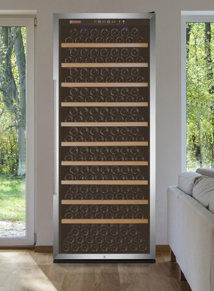 Allavino Wine & Beverage Centers Vite Series 305 Bottle Single-Zone Wine Refrigerator - Stainless Steel Door with Right Hinge - YHWR305-1SR20 FREE WHITE GLOVE DELIVERY Allavino Wine & Beverage Centers Vite Series 305 Bottle Single-Zone Wine Refrigerator - Stainless Steel Door with Right Hinge - YHWR305-1SR20 FREE WHITE GLOVE DELIVERY