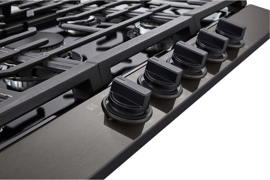 LG - 30" Gas Cooktop, 20K BTU - Gas Cooktops - CBGJ3023D