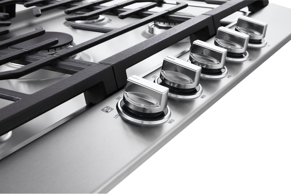 LG - 30" Gas Cooktop, 20K BTU, EasyClean - Gas Cooktops - CBGJ3023S LG - 30" Gas Cooktop, 20K BTU, EasyClean - Gas Cooktops - CBGJ3023S