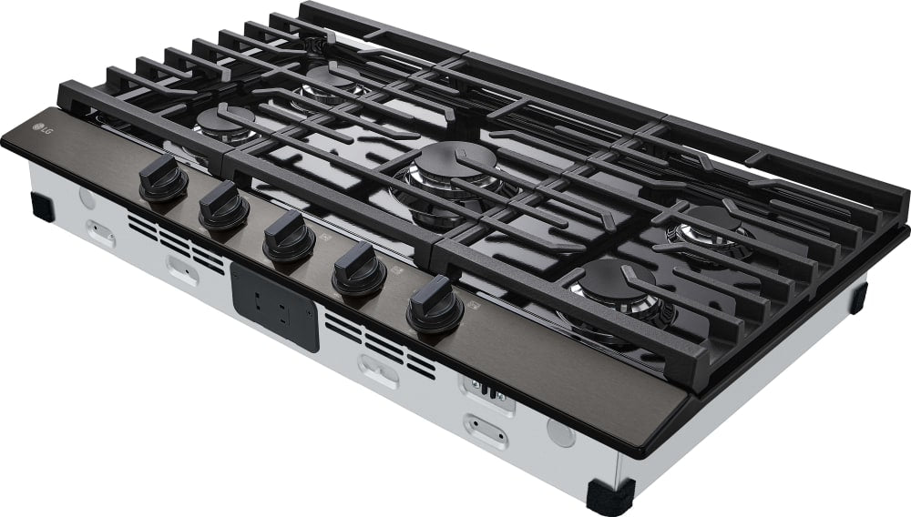 LG - 36" Gas Cooktop, 20K BTU - Gas Cooktops - CBGJ3623D LG - 36" Gas Cooktop, 20K BTU - Gas Cooktops - CBGJ3623D