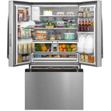 Midea - 29 CF French Door, Ice and Water Dispenser, Standard Depth - MRF29D3AST Midea - 29 CF French Door, Ice and Water Dispenser, Standard Depth - MRF29D3AST