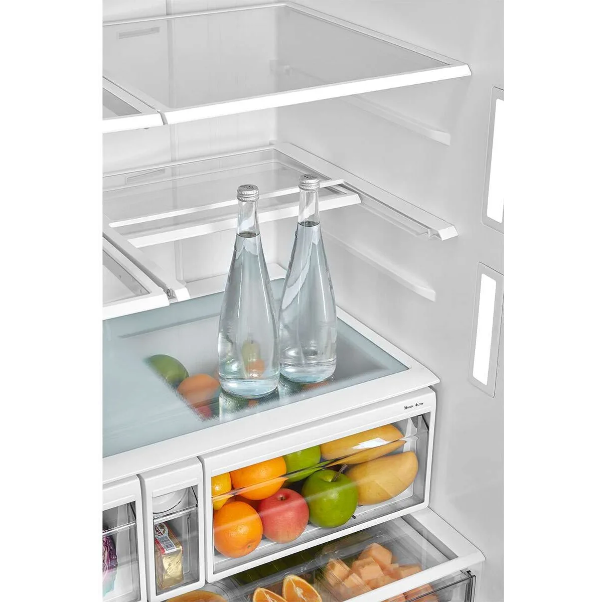 Midea - 29 CF French Door, Ice and Water Dispenser, Standard Depth - MRF29D3AST Midea - 29 CF French Door, Ice and Water Dispenser, Standard Depth - MRF29D3AST
