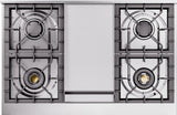 ILVE - 40" Nostalgie II Series Freestanding Dual Fuel Range - Double Oven - Griddle - Liquid Propane ILVE - 40" Nostalgie II Series Freestanding Dual Fuel Range - Double Oven - Griddle - Liquid Propane