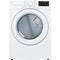 LG - 7.4 CF Ultra Large Capacity Electric Dryer with Sensor Dry, NFC Tag On - DLE3470W