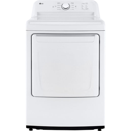 LG - 7.3 CF Ultra Large High Efficiency Electric Dryer - DLE6100W