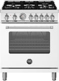 Bertazzoni - 30 inch Dual Fuel, 5 Burners, Electric Oven - MAS305DFMXV Bertazzoni - 30 inch Dual Fuel, 5 Burners, Electric Oven - MAS305DFMXV