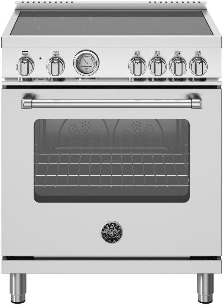 Bertazzoni - 30 inch Induction Range, 4 Heating Zones, Electric Oven - MAS304INM Bertazzoni - 30 inch Induction Range, 4 Heating Zones, Electric Oven - MAS304INM