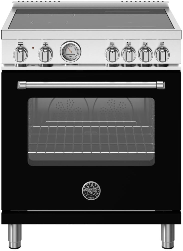 Bertazzoni - 30 inch Induction Range, 4 Heating Zones, Electric Oven - MAS304INM Bertazzoni - 30 inch Induction Range, 4 Heating Zones, Electric Oven - MAS304INM