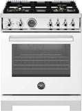 Bertazzoni - 30 inch All Gas Range, 4 Brass Burners - PRO304BFGMXT Bertazzoni - 30 inch All Gas Range, 4 Brass Burners - PRO304BFGMXT
