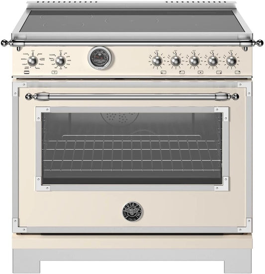 Bertazzoni - 36 Inch Freestanding Induction Range - HER365ICFEP