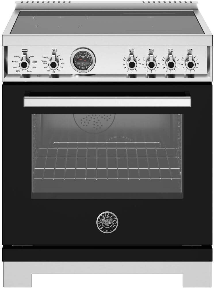 Bertazzoni - 30 inch Induction Range, 4 Heating Zones, Electric Self-Clean Oven - PRO304IFEPXT Bertazzoni - 30 inch Induction Range, 4 Heating Zones, Electric Self-Clean Oven - PRO304IFEPXT