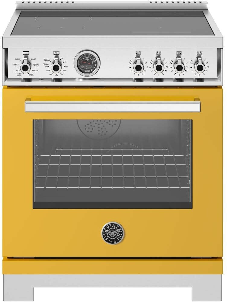 Bertazzoni - 30 inch Induction Range, 4 Heating Zones, Electric Self-Clean Oven - PRO304IFEPXT Bertazzoni - 30 inch Induction Range, 4 Heating Zones, Electric Self-Clean Oven - PRO304IFEPXT