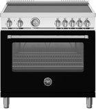 Bertazzoni - 36 inch Induction Range, 5 Heating Zones, Electric Oven - MAS365INMXV Bertazzoni - 36 inch Induction Range, 5 Heating Zones, Electric Oven - MAS365INMXV