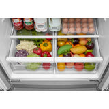 Midea - 18 CF French Door, 30" Wide, Non-Dispense - MRF18B4AST Midea - 18 CF French Door, 30" Wide, Non-Dispense - MRF18B4AST