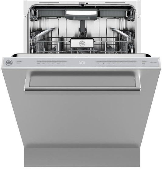 Bertazzoni - 24" Dishwasher with Stainless Steel Panel and Bar Handle - DW24T3IXV
