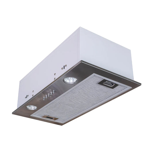 FORNO - 22-in Ducted Stainless Steel Undercabinet Range Hood Insert with Lights | FRHWM5074-22