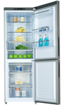 FORNO - 24-Inch Refrigerator 11.1 cu.ft Bottom Freezer in Stainless Steel with Side Grip Handle FORNO - 24-Inch Refrigerator 11.1 cu.ft Bottom Freezer in Stainless Steel with Side Grip Handle