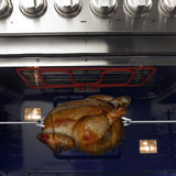 FORNO - 30-Inch Capriasca Dual Fuel Range with 240v Electric Oven - 5 Burners, Convection Oven and 100,000 BTUs FORNO - 30-Inch Capriasca Dual Fuel Range with 240v Electric Oven - 5 Burners, Convection Oven and 100,000 BTUs