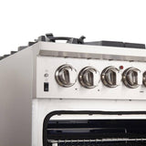 FORNO - 30-Inch Capriasca Gas Range with 5 Burners, Convection Oven and 100,000 BTUs FORNO - 30-Inch Capriasca Gas Range with 5 Burners, Convection Oven and 100,000 BTUs