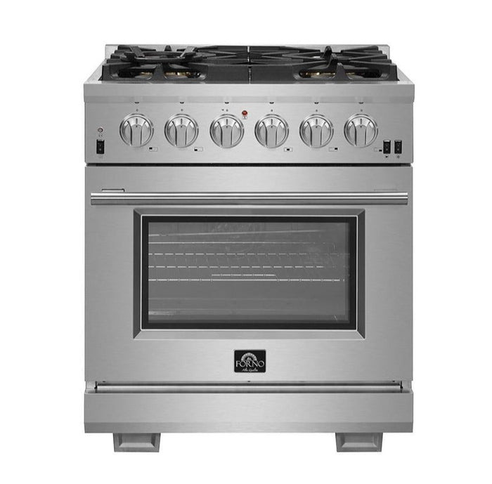 FORNO - 30-Inch Capriasca Gas Range with 5 Burners, Convection Oven and 100,000 BTUs FORNO - 30-Inch Capriasca Gas Range with 5 Burners, Convection Oven and 100,000 BTUs