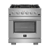 FORNO - 30-Inch Capriasca Gas Range with 5 Burners, Convection Oven and 100,000 BTUs FORNO - 30-Inch Capriasca Gas Range with 5 Burners, Convection Oven and 100,000 BTUs