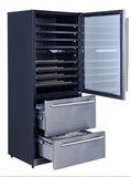 Forno 30-Inch Dual Zone Wine Cooler & Refrigerator Drawer Forno 30-Inch Dual Zone Wine Cooler & Refrigerator Drawer