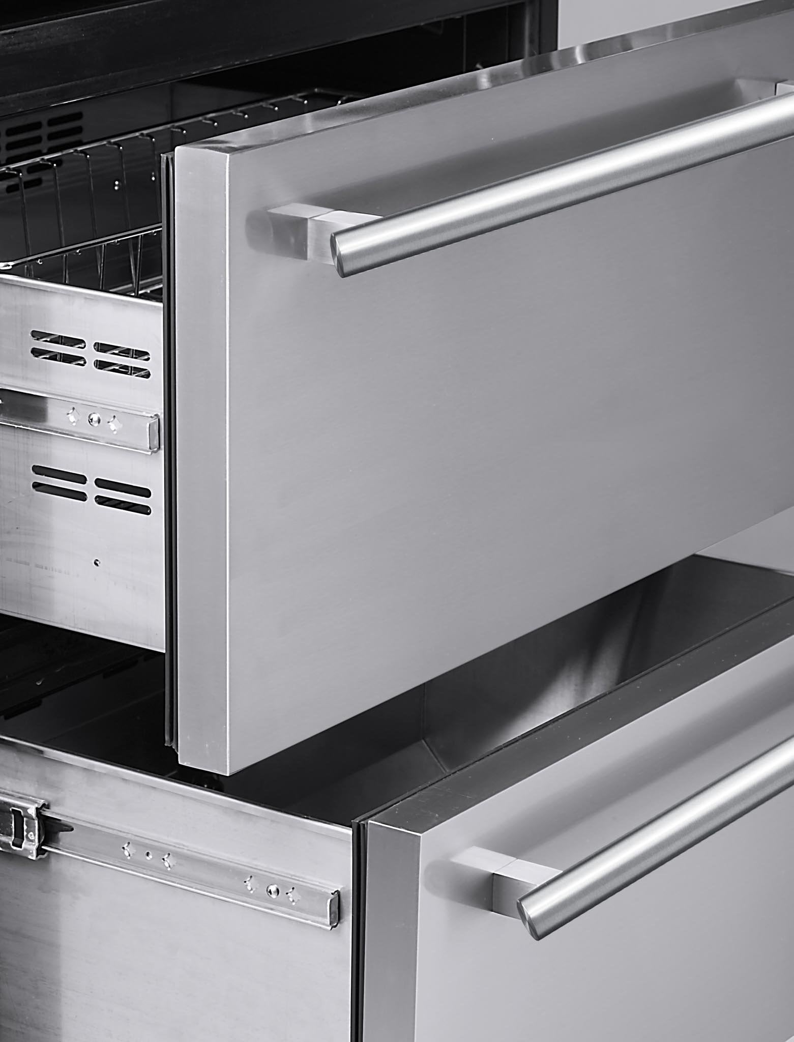 Forno 30-Inch Dual Zone Wine Cooler & Refrigerator Drawer Forno 30-Inch Dual Zone Wine Cooler & Refrigerator Drawer