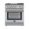 FORNO - Forno 30-Inch Lazio Gas Range with 5 Sealed Burner - FFSGS6276-30