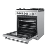 FORNO - Forno 30-Inch Lazio Gas Range with 5 Sealed Burner - FFSGS6276-30 FORNO - Forno 30-Inch Lazio Gas Range with 5 Sealed Burner - FFSGS6276-30