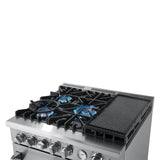 FORNO - Forno 30-Inch Lazio Gas Range with 5 Sealed Burner - FFSGS6276-30 FORNO - Forno 30-Inch Lazio Gas Range with 5 Sealed Burner - FFSGS6276-30