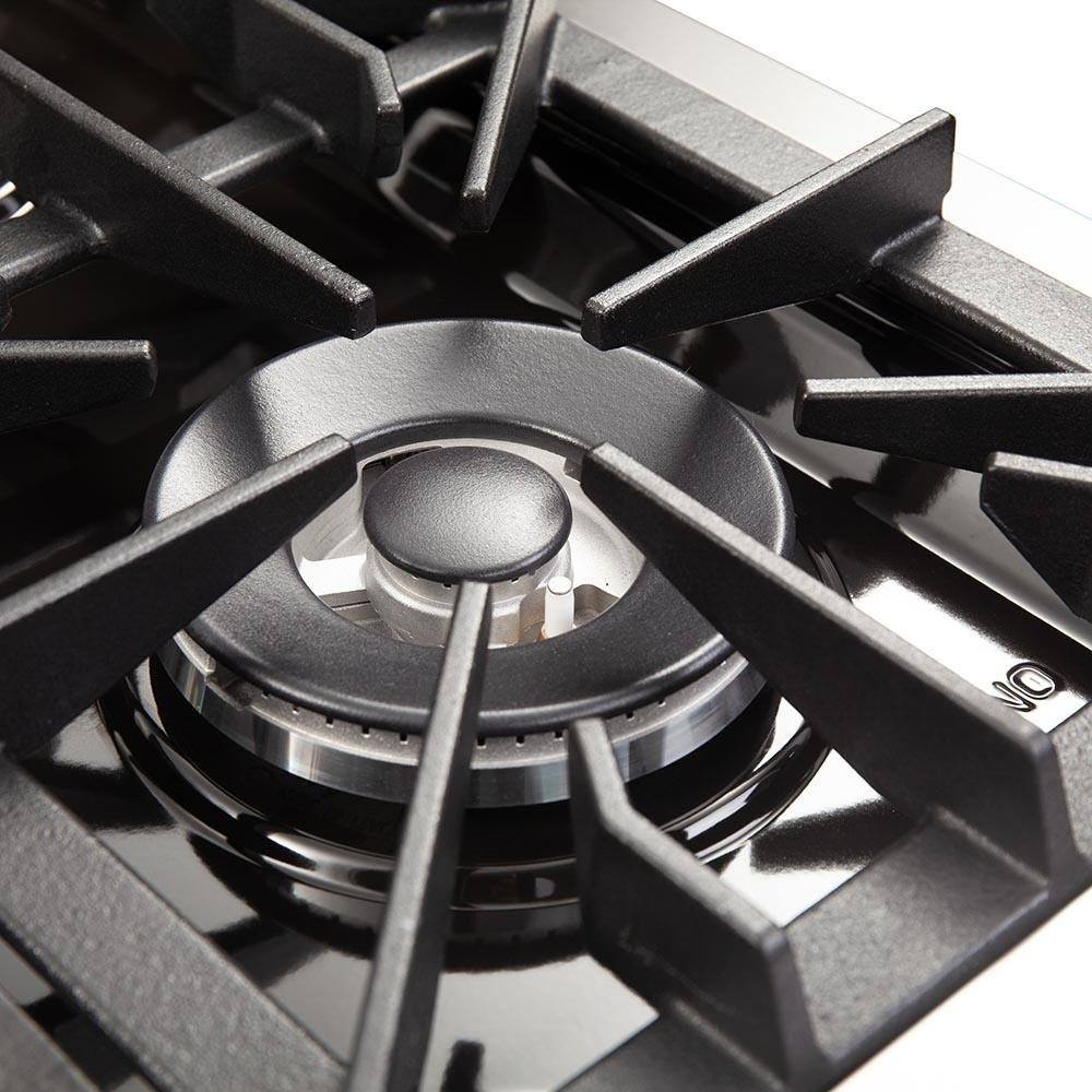FORNO - 36-Inch Galiano Dual Fuel Range with 6 Gas Burners, 240v Electric Convection Oven FORNO - 36-Inch Galiano Dual Fuel Range with 6 Gas Burners, 240v Electric Convection Oven