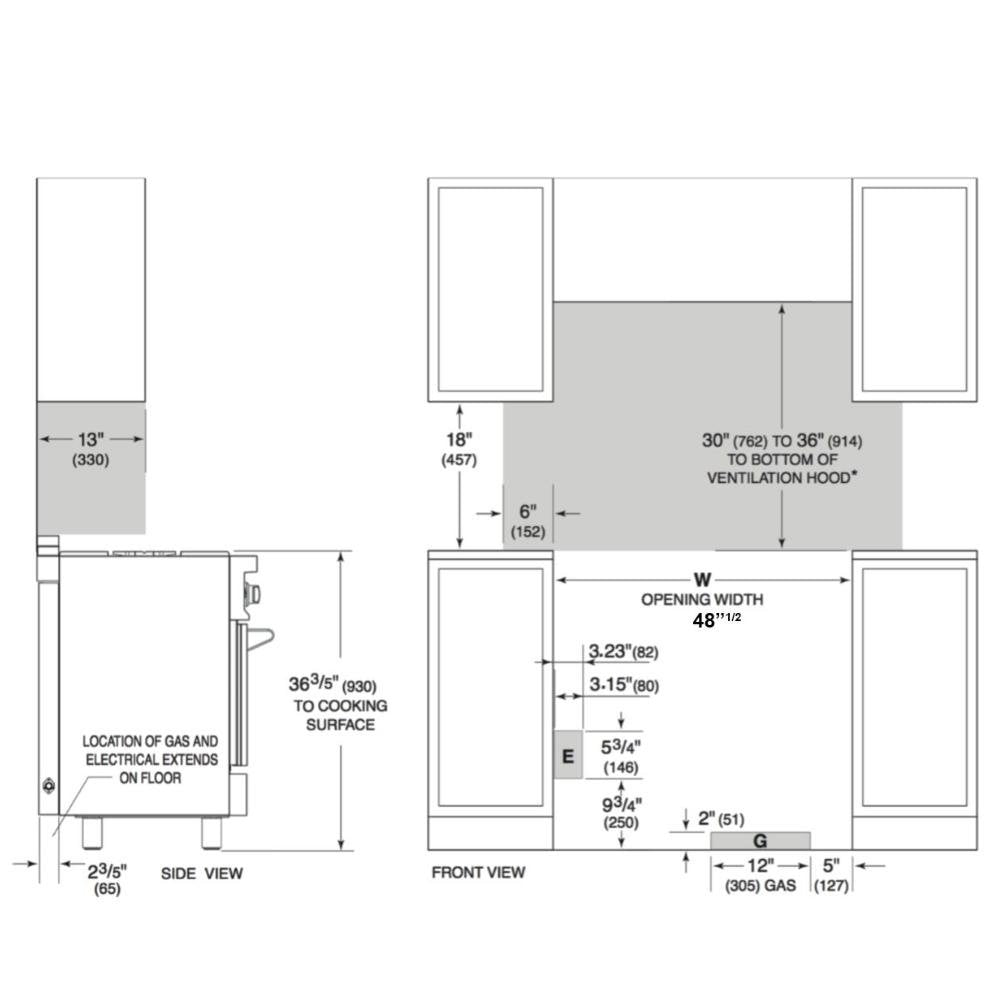 FORNO - 48-Inch Capriasca Gas Range with 8 Burners and 160,000 BTUs - FFSGS626048 FORNO - 48-Inch Capriasca Gas Range with 8 Burners and 160,000 BTUs - FFSGS626048