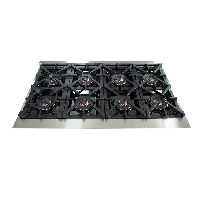 FORNO - 48-Inch Capriasca Gas Range with 8 Burners and 160,000 BTUs - FFSGS626048 FORNO - 48-Inch Capriasca Gas Range with 8 Burners and 160,000 BTUs - FFSGS626048