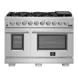 FORNO - 48-Inch Capriasca Gas Range with 8 Burners and 160,000 BTUs - FFSGS626048 FORNO - 48-Inch Capriasca Gas Range with 8 Burners and 160,000 BTUs - FFSGS626048