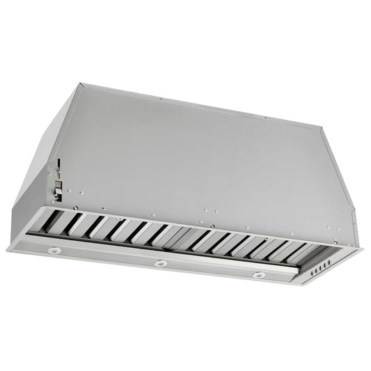 FORNO - Frassanito 30-Inch Recessed Range Hood Insert with 450 CFM Motor in Stainless Steel