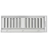 FORNO - Frassanito 30-Inch Recessed Range Hood Insert with 450 CFM Motor in Stainless Steel FORNO - Frassanito 30-Inch Recessed Range Hood Insert with 450 CFM Motor in Stainless Steel