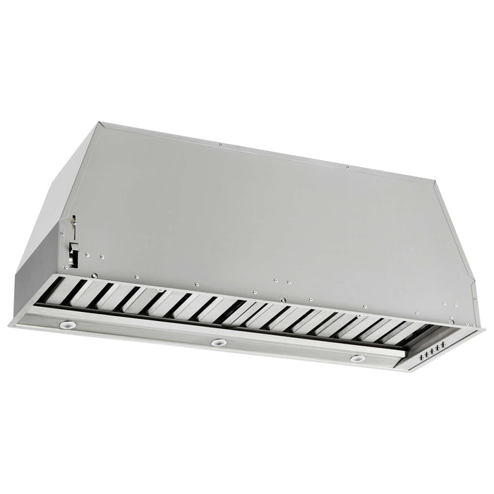 FORNO - Frassanito 36-Inch Recessed Range Hood Insert with 450 CFM Motor in Stainless Steel FORNO - Frassanito 36-Inch Recessed Range Hood Insert with 450 CFM Motor in Stainless Steel