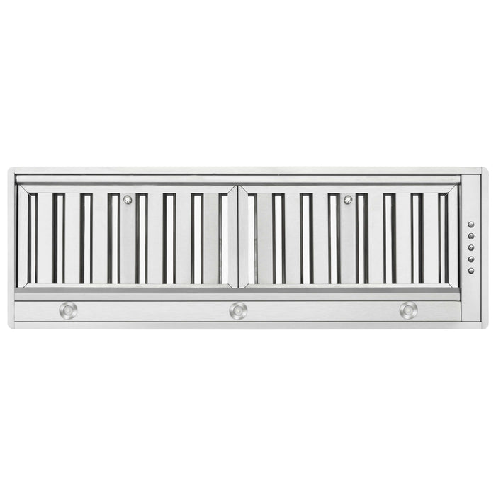 FORNO - Frassanito 36-Inch Recessed Range Hood Insert with 450 CFM Motor in Stainless Steel FORNO - Frassanito 36-Inch Recessed Range Hood Insert with 450 CFM Motor in Stainless Steel