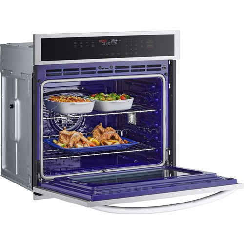 LG - 4.7 CF / 30" Smart Single Wall Oven with Fan Convection, Air FryElectric Wall Ovens - WSEP4723F LG - 4.7 CF / 30" Smart Single Wall Oven with Fan Convection, Air FryElectric Wall Ovens - WSEP4723F