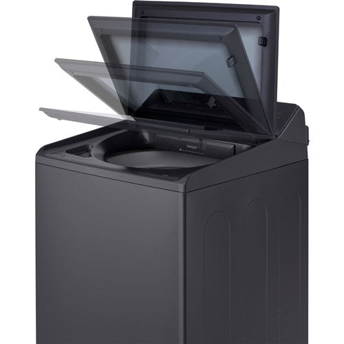 LG - 5.5 CF Top Load Washer, TurboWash 3D, Wi-Fi, Easy Unload, Agitator - WT8405CB LG - 5.5 CF Top Load Washer, TurboWash 3D, Wi-Fi, Easy Unload, Agitator - WT8405CB