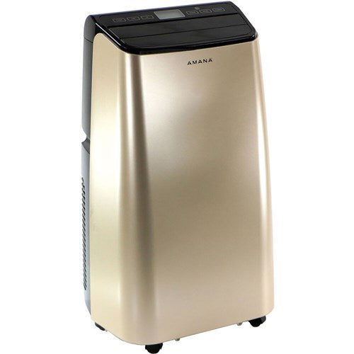 Amana - 10, 000 BTU Portable AC - Black/Gold | AMAP101AD-2