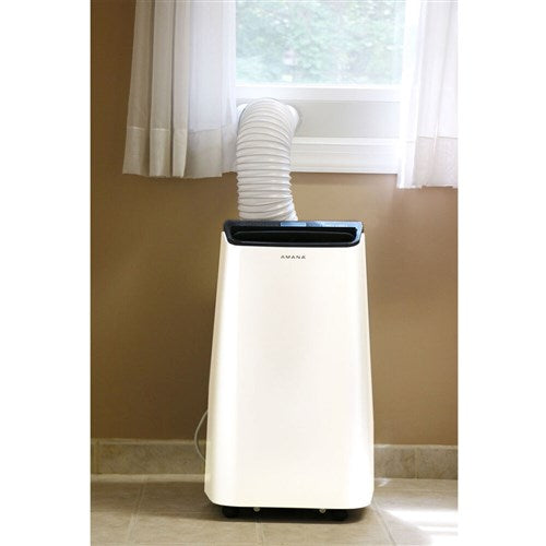 Amana - 12, 000 BTU Portable AC - White/Black | AMAP121AB-2 Amana - 12, 000 BTU Portable AC - White/Black | AMAP121AB-2