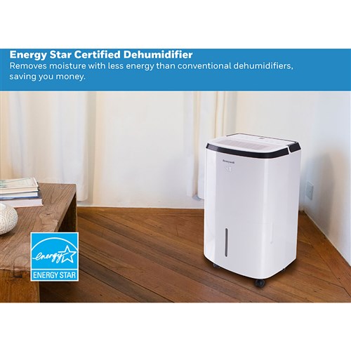 Honeywell - 30 Pint Dehumidifier (50 pint 2012 DOE standard), E-Star - TP50WK Honeywell - 30 Pint Dehumidifier (50 pint 2012 DOE standard), E-Star - TP50WK