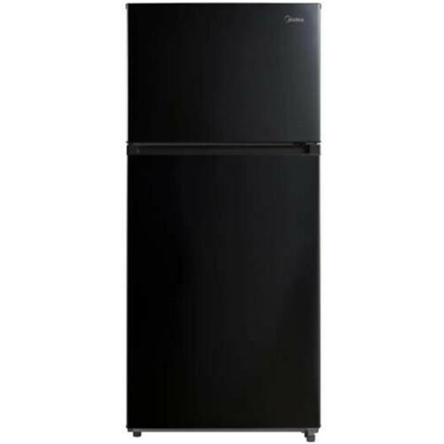 Midea - 18 CF Top Mount Refrigerator, Glass Shelves, Ice Maker Ready, ESTAR Refrigerators - MRT18S3ABB Midea - 18 CF Top Mount Refrigerator, Glass Shelves, Ice Maker Ready, ESTAR Refrigerators - MRT18S3ABB